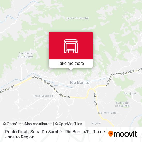Ponto Final | Serra Do Sambê - Rio Bonito / Rj map