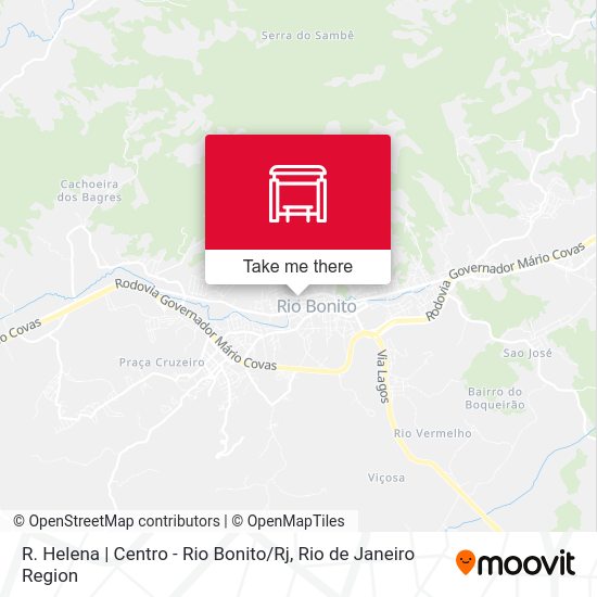 R. Helena | Centro - Rio Bonito / Rj map