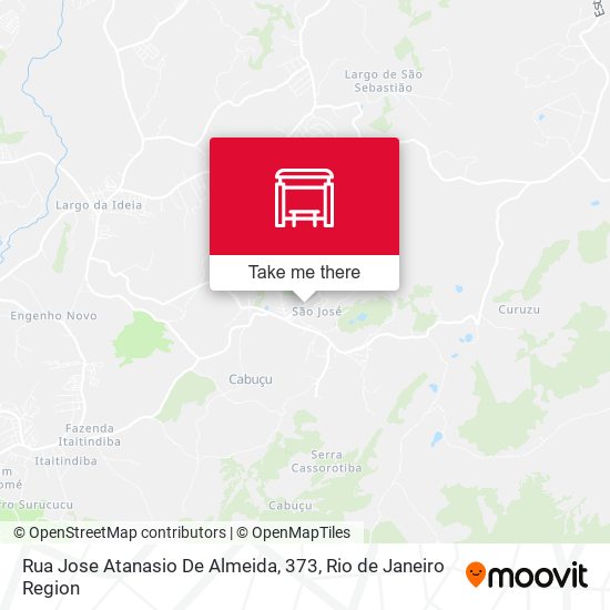 Rua Jose Atanasio De Almeida, 373 map