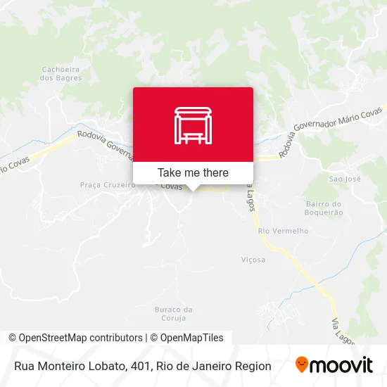 Rua Monteiro Lobato, 401 map