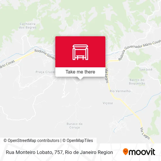 Rua Monteiro Lobato, 757 map