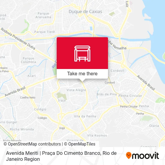 Avenida Meriti | Praça Do Cimento Branco map
