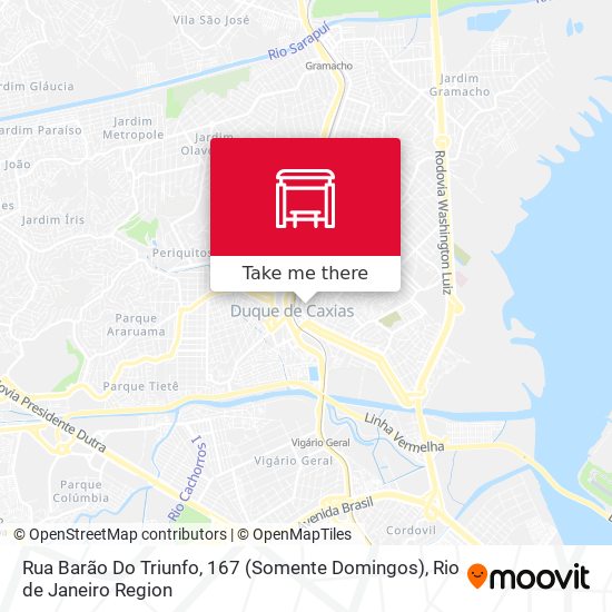 Rua Barão Do Triunfo, 167 (Somente Domingos) map