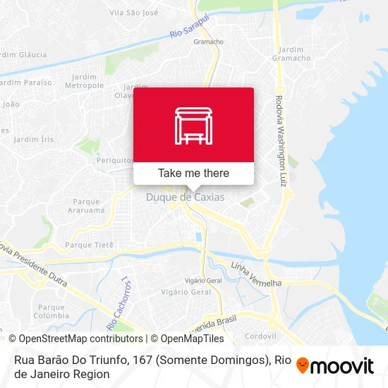 Rua Barão Do Triunfo, 167 (Somente Domingos) map
