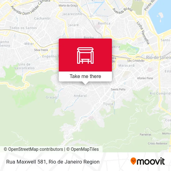 Rua Maxwell 581 map