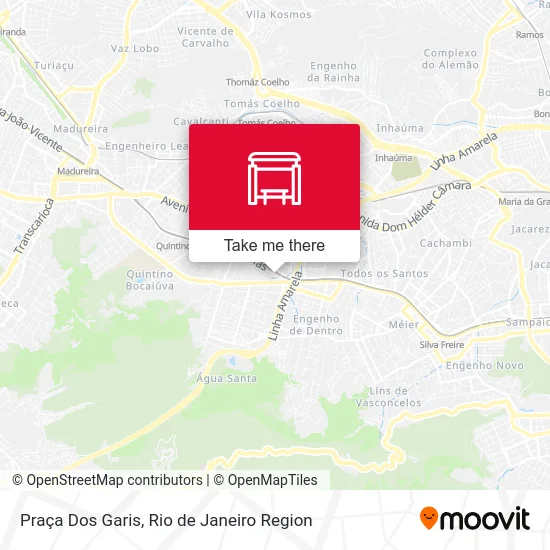 Praça Dos Garis map