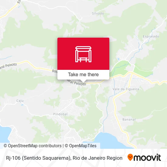 Rj-106 (Sentido Saquarema) map