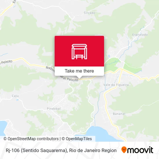 Rj-106 (Sentido Saquarema) map