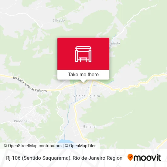 Rj-106 (Sentido Saquarema) map