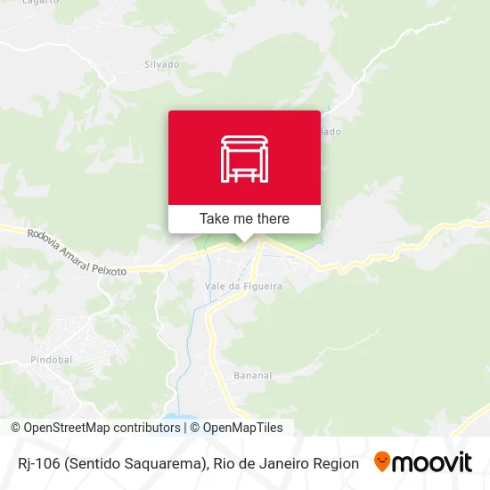 Rj-106 (Sentido Saquarema) map