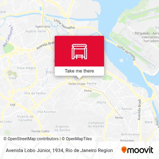 Avenida Lobo Júnior, 1934 map