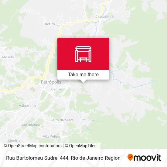 Rua Bartolomeu Sudre, 444 map