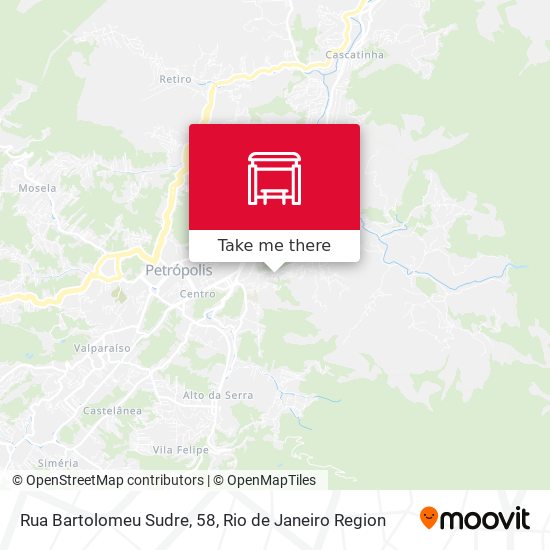Rua Bartolomeu Sudre, 58 map