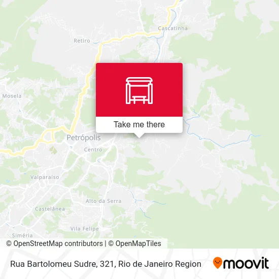 Rua Bartolomeu Sudre, 321 map