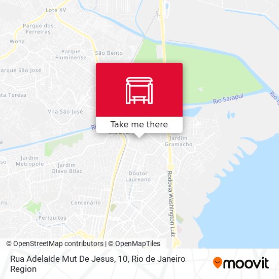 Rua Adelaíde Mut De Jesus, 10 map