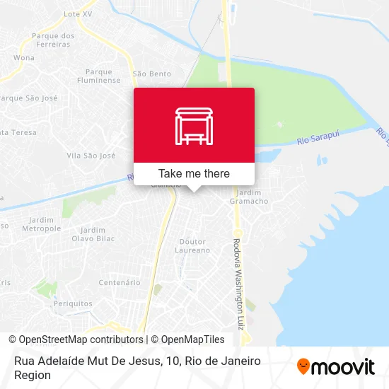 Rua Adelaíde Mut De Jesus, 10 map