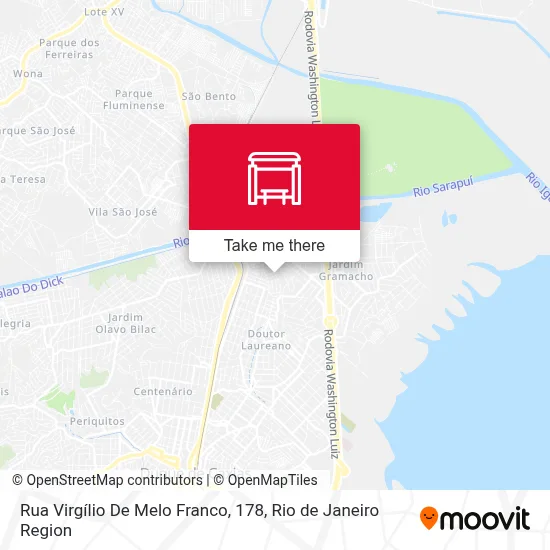 Rua Virgílio De Melo Franco, 178 map