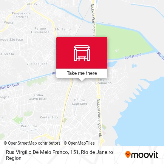 Rua Virgílio De Melo Franco, 151 map