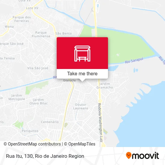 Rua Itu, 130 map