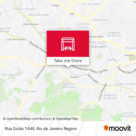 Rua Goiás 1448 map