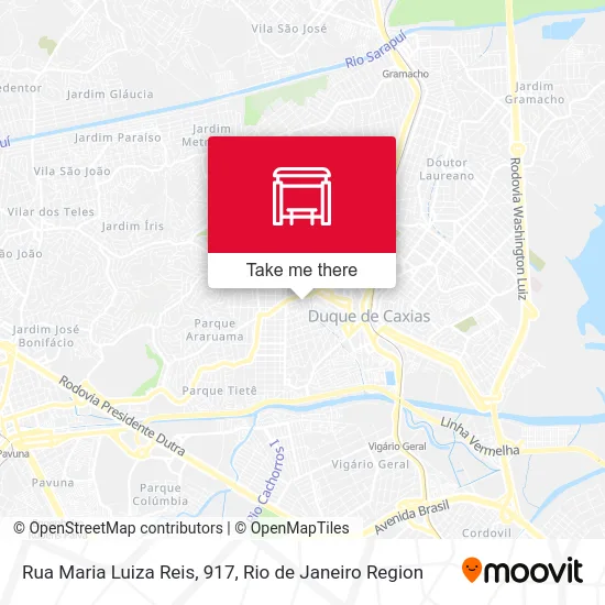 Rua Maria Luiza Reis, 917 map