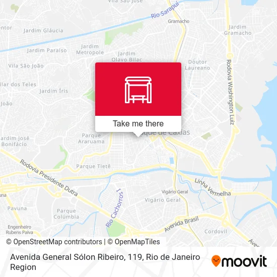 Avenida General Sólon Ribeiro, 119 map