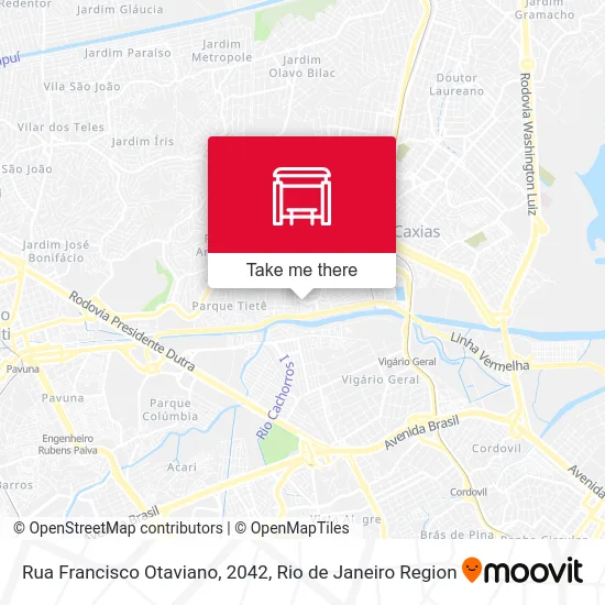 Rua Francisco Otaviano, 2042 map