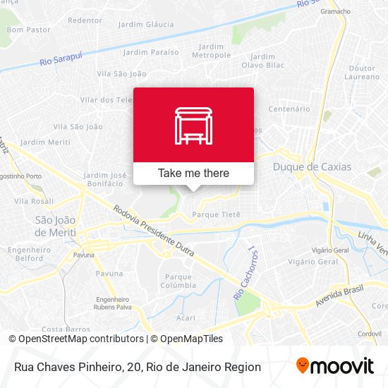 Rua Chaves Pinheiro, 20 map