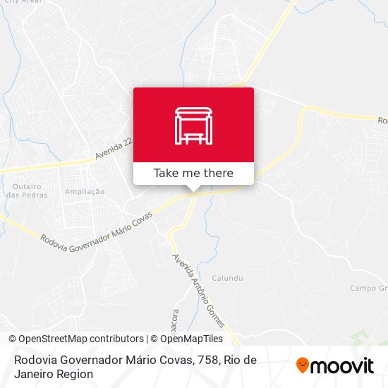 Rodovia Governador Mário Covas, 758 map