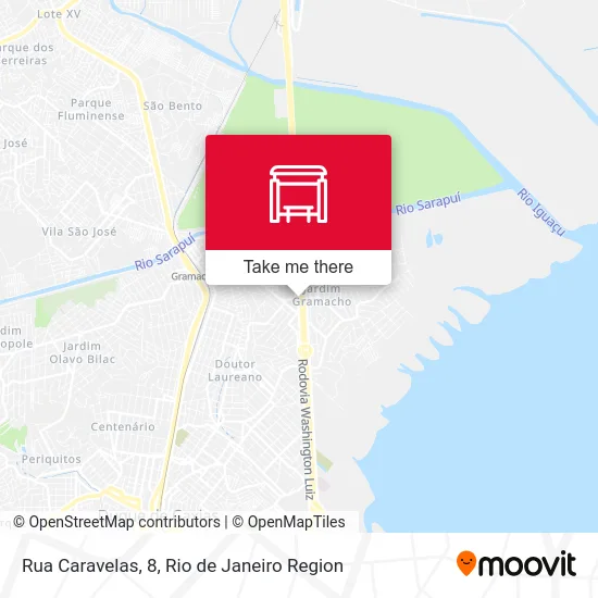 Rua Caravelas, 8 map