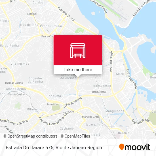 Estrada Do Itararé 575 map