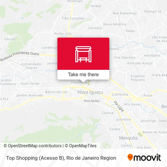 Top Shopping (Acesso B) map