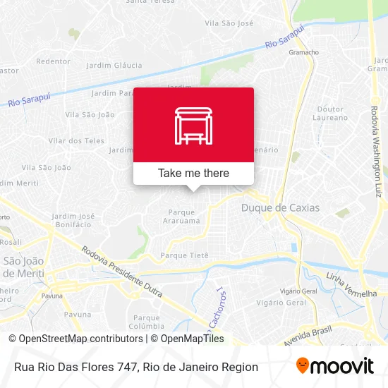 Rua Rio Das Flores 747 map