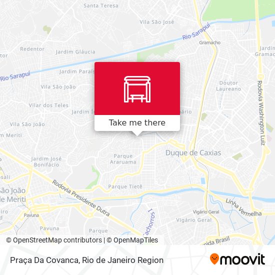 Praça Da Covanca map