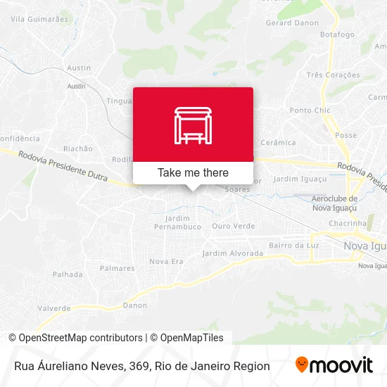 Rua Áureliano Neves, 369 map