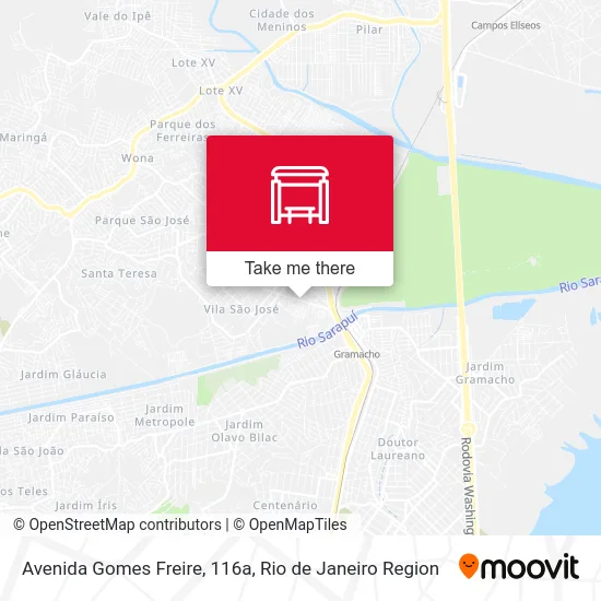 Avenida Gomes Freire, 116a map