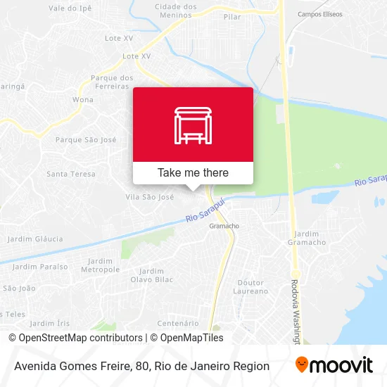 Avenida Gomes Freire, 80 map