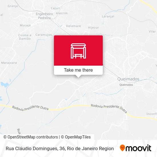Rua Cláudio Domingues, 36 map