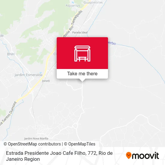 Estrada Presidente Joao Cafe Filho, 772 map