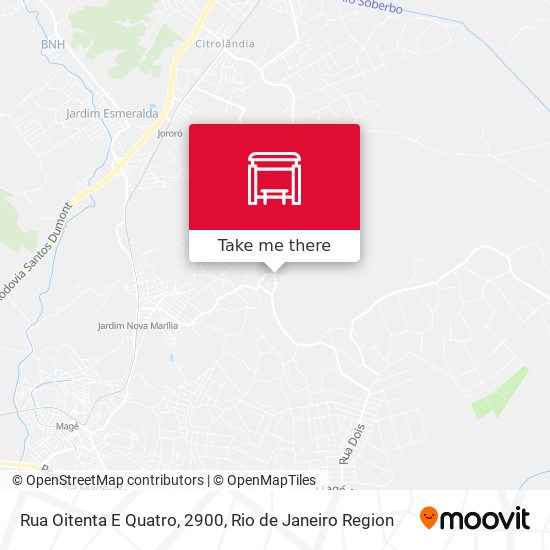 Rua Oitenta E Quatro, 2900 map