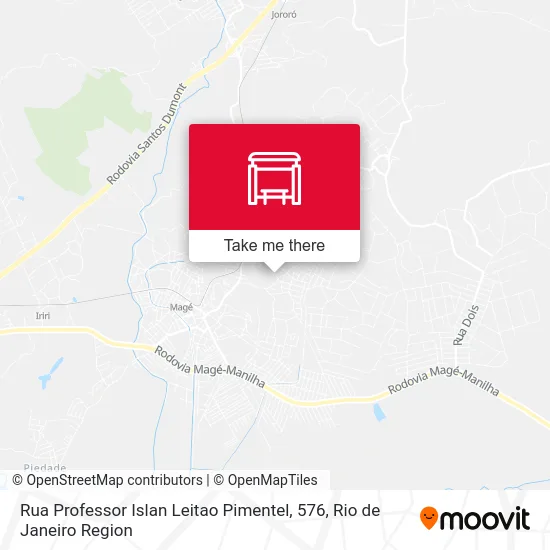 Rua Professor Islan Leitao Pimentel, 576 map