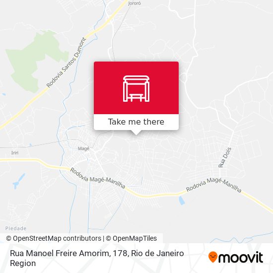 Rua Manoel Freire Amorim, 178 map