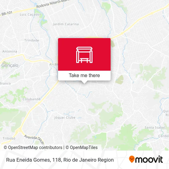 Rua Eneida Gomes, 118 map