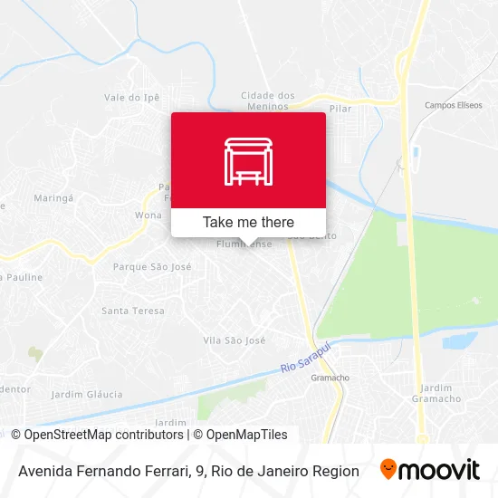 Avenida Fernando Ferrari, 9 map
