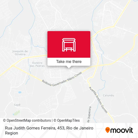 Rua Judith Gomes Ferreira, 453 map