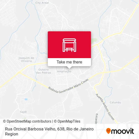 Rua Orcival Barbosa Velho, 638 map