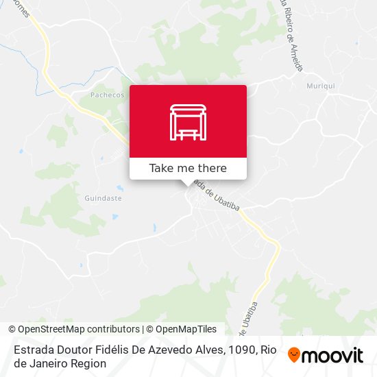 Estrada Doutor Fidélis De Azevedo Alves, 1090 map