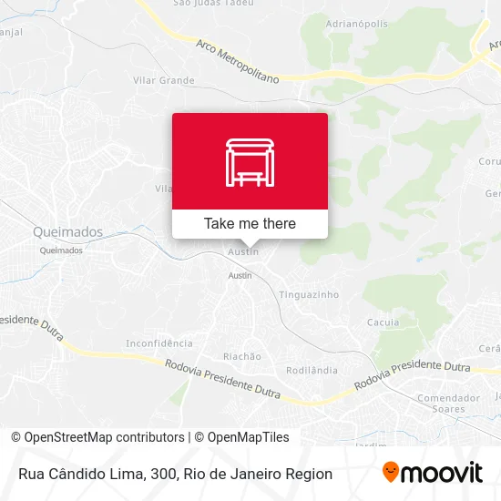 Rua Cândido Lima, 300 map