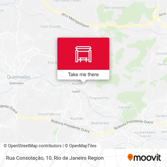 Rua Consolação, 10 map