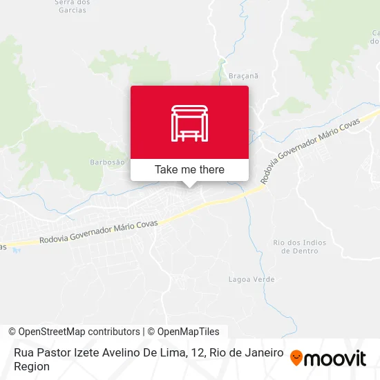Rua Pastor Izete Avelino De Lima, 12 map